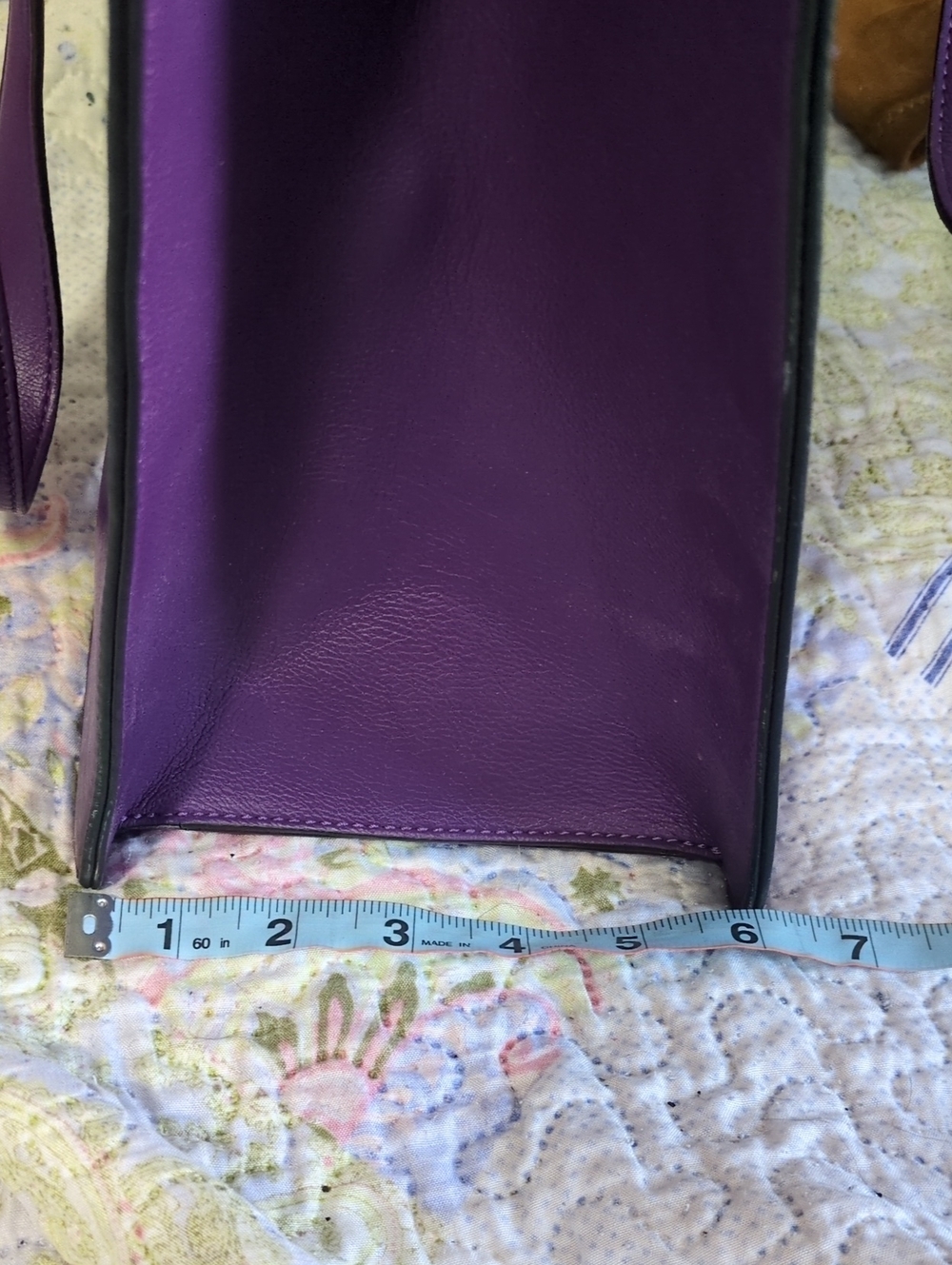 Calvin Klein Vibrant Purple Tote - Picture 7 of 7